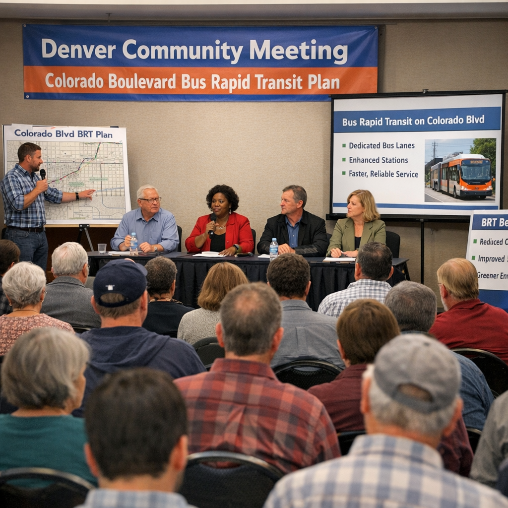 Denver’s Colorado Boulevard BRT Plan Sparks Community Debate