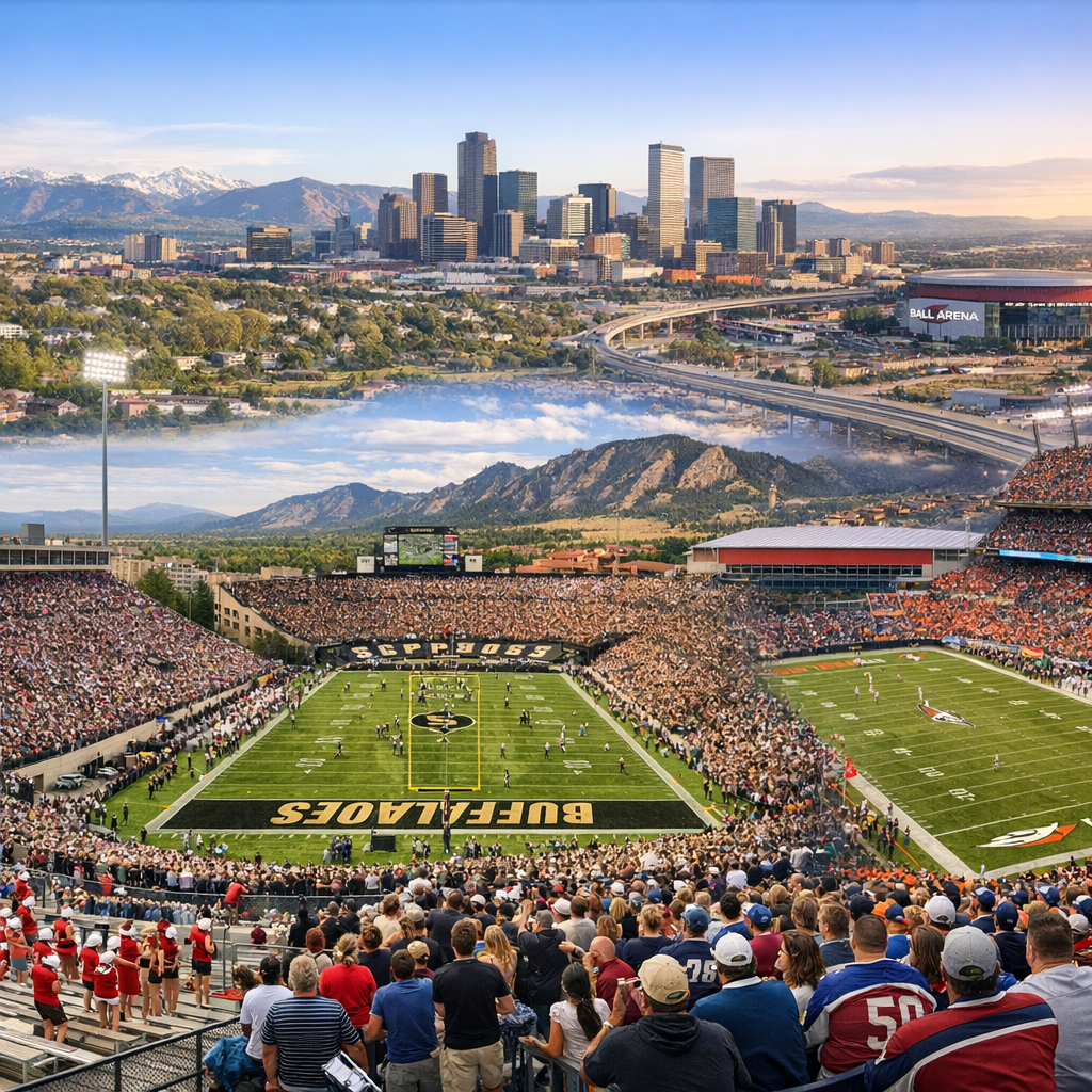 Denver’s Diverse Sports Scene: From High School Fields to Professional Arenas