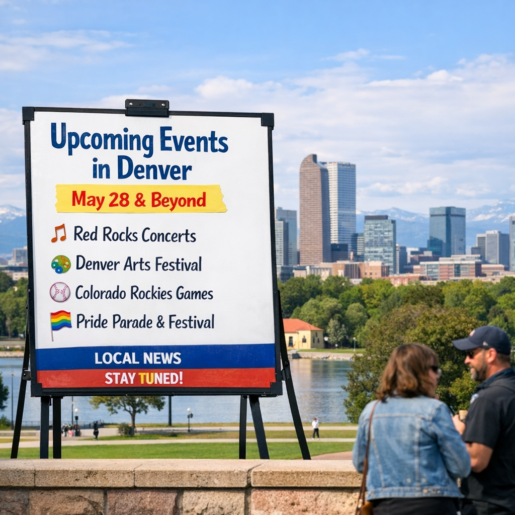 Upcoming Events in Denver: May 28 and Beyond