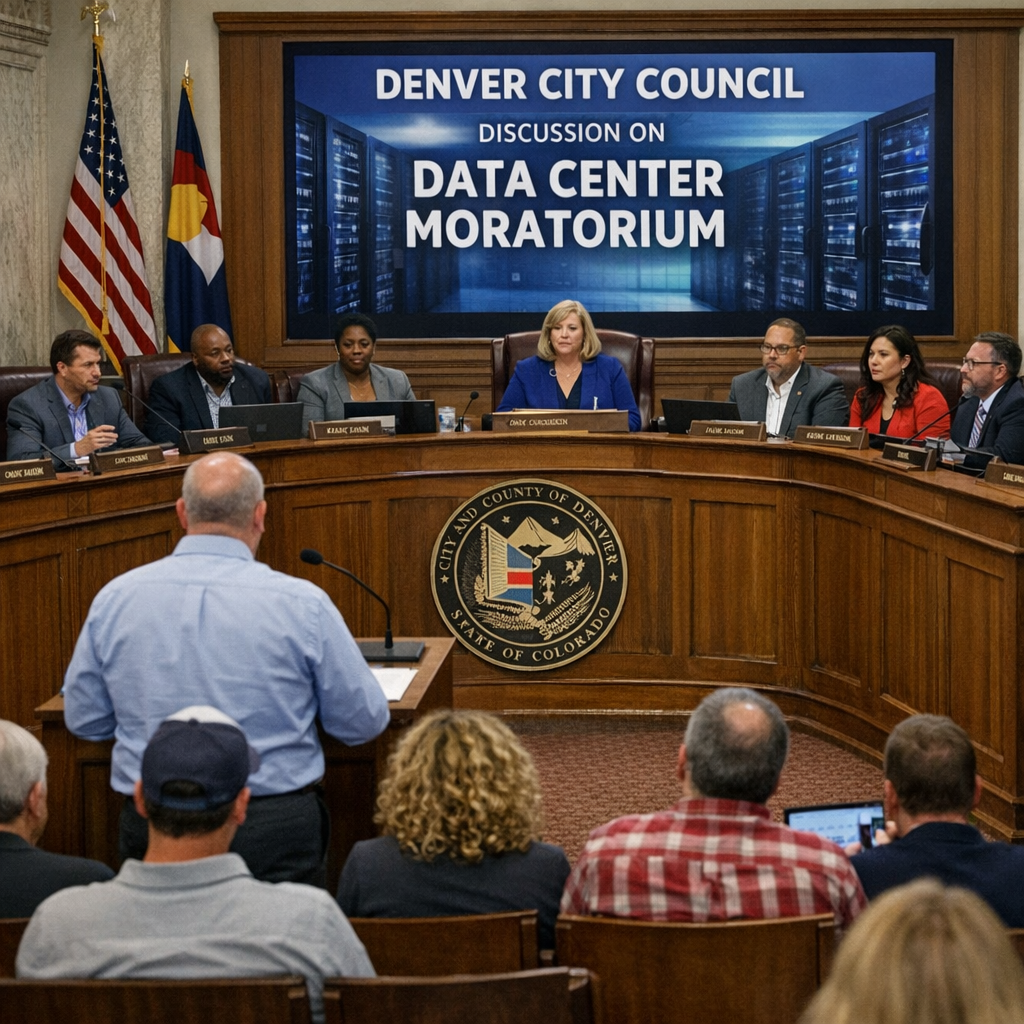 Denver City Council Enacts One-Year Moratorium on New Data Centers