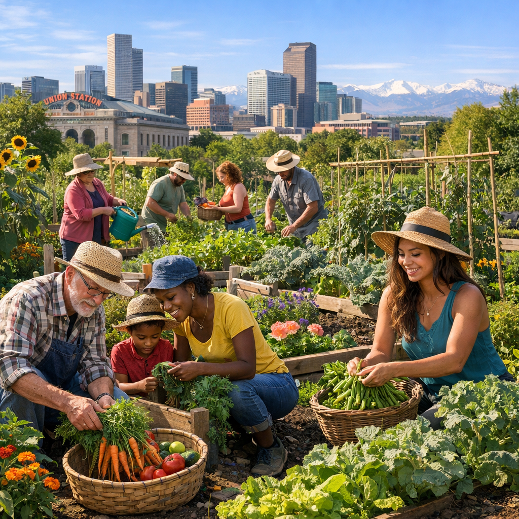 Cultivating Community: The Role of Urban Gardens in Denver